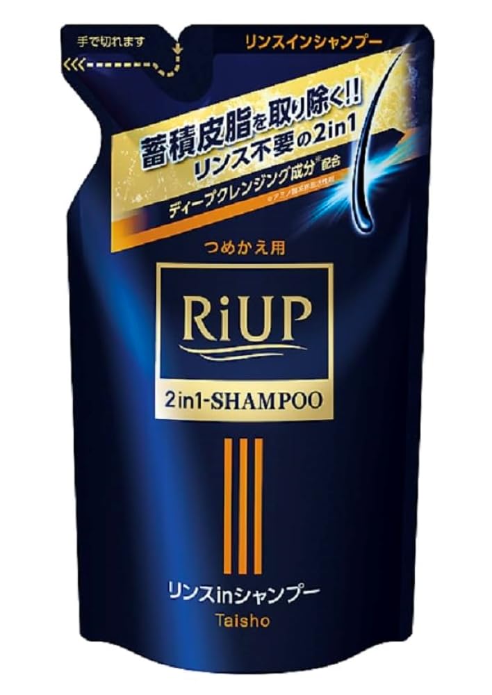 リアップ 【化粧品】大正製薬 スムースリンスインシャンプー 詰め替え用 350mL/ 蓄積皮脂 リンス不要 2in1 ディープクレンジング成分 アミノ酸系界面活性剤 頭皮 におい かゆみ 蓄積皮脂 清浄商品画像