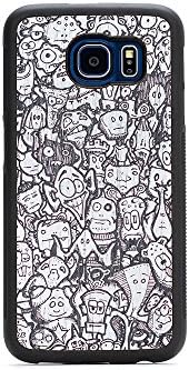 CARVED Monochrome Misfits Agwn Galaxy S6 Traveler Case - Retail Packaging - Wood