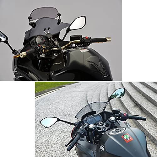 マミコ‼️ Amazon.com: Mamiko Motorcycle Rear View Mirrors Compatible