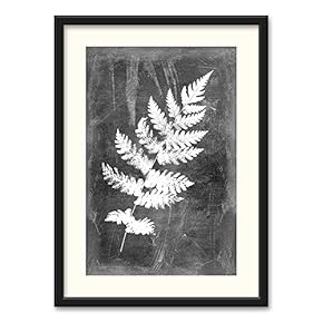 Black Paper Framed Canvas Wall Art...