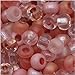 Jablonex Czech Glass Seed Beads Size 6/0 (1 Ounce) (Rose Garden, 8/0)