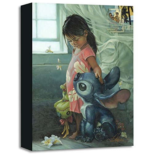 "Ohana Means Family" Limited edition gallery wrapped canvas by Heather Theurer from the Disney Treasures collection, with COA.