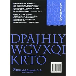 Everest Cima Diccionario Espa~nol-Italiano = Dizionario Italiano-Spagnolo (Everest Diccionarios) (Spanish Edition)