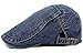 Qunson Unisex Denim Flat Ivy Gatsby Newsboy Hat Cap