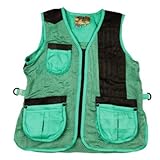 MizMac 'Perfect Fit' Women's Shooting Vest Turquoise Mesh - LH 3XL