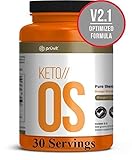 KETO//OS Orange Dream 2.1 CHARGED, BHB Ketogenic Supplement - Beta Hydroxybutyrates Exogenous Ketones for Fat Loss, Workout Energy Boost and Weight Management through Fast Ketosis, 669g, 30 Servings