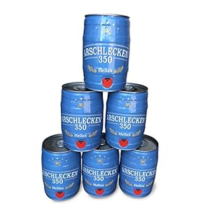 5 Liter Partyfass Party-Keg Original Arschlecken 350 Helles (6)