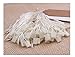 7" 1000 Pcs white Hang Tag Nylon String Snap Lock Pin Loop Fastener Hook Ties