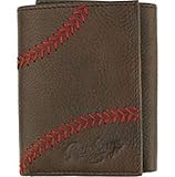 Rawlings Men's Home Run Trifold Wallet, Brown, OS