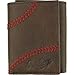 Rawlings Men's Home Run Trifold Wallet, Brown, OS