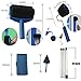 QT Paint Runner Pro Roller Brush Handle Tool Flocked Edger Room Wall Painting Home Office Room Multifunction Roller Paint Brush Set (8 Pack)