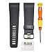 etoper Replacement XLarge Strap Band for Fitbit Surge Watch Fitness Tracker WatchBand Wrist Band Wristband Silicone Accessories Black