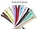 Beaulegan Metal Zippers 10 Pcs - #3 Antique Brass Close-end 6 Inch (15 cm), Assorted Color