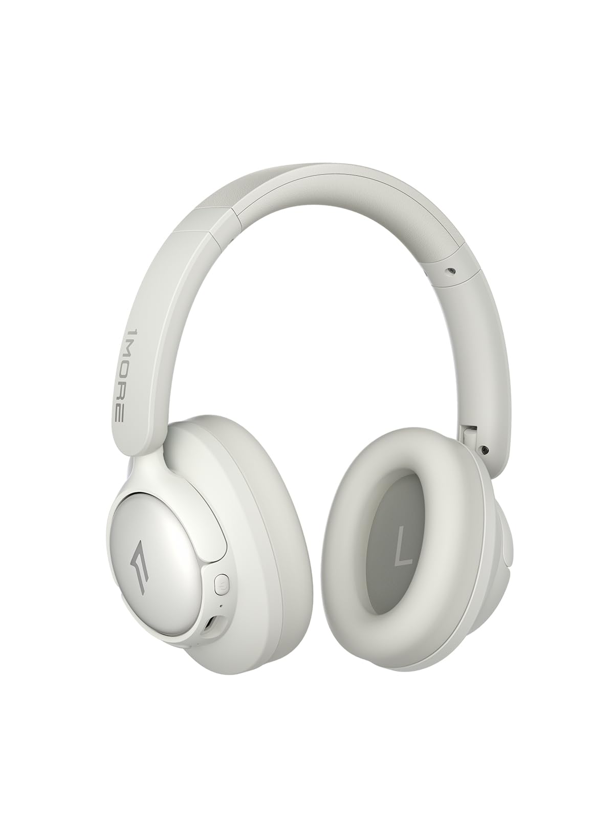 Photo 1 of **NO CHARGER WIRE**1MORE Wireless Bluetooth Noise-canceling Headphones - HQ31 SonoFlow SE Over-Ear Headphones with Hi-Res Audio, 90H Playtime, Clear Calls, Preset EQ Via App, Comfort for Home Office Travel(Oat White)