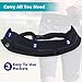 Sport Running Belt Adjustable Workout Waist Belt – No Bounce, No Slip Fitness Pack – Store Phone, Keys, Money & Water Bottle – Perfect for Running, Biking, Hiking & Weight Training