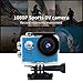 YUNTAB Sport Action Camera Vlog DV, HD 1080P 2.0 inch, 5MP, 120 Degree Wide-Angle, 30m Underwater Waterproof Camcorder(Blue)
