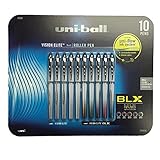 Uni-Ball Vision Elite Stick Rollerball Pens, 0.8mm, Bold Point, Assorted Colors, 10-Count