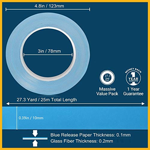 image for HPFIX Thermal Adhesive Tape 10mm by 25M, High Performance Thermally Co