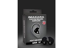 Custom Molded Earplugs, Soundproof earplugs Comfortable Hearing Protection for Shooting, Travel, Swimming, Sleeping,Work and 