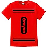 Crayon Tshirt Halloween Costume for Men Women Adult Size | Funny Cool Shirt idea | Graphic tee