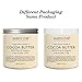 Majestic Pure Cocoa Butter, Organic, Raw, Unrefined Premium Grade Cocoa Butter - 8 oz …