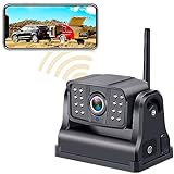 Wireless Backup Camera Magnetic WiFi: Rechargeable