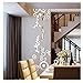 Wall Sticker Home Decor, 3D Creative Circle Ring Acrylic Mirror Wall Stickers Decals Mural Art Room Decoration (Silver, as Shown)
