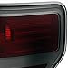 AKKON - For [Red Smoked] 2009-2014 Ford F-150 F150 Styleside Pickup Truck Rear Tail Lights Brake Lamps