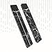 2 Pack - Black Marble Decal Sticker Vinyl Skin for Juul Vape