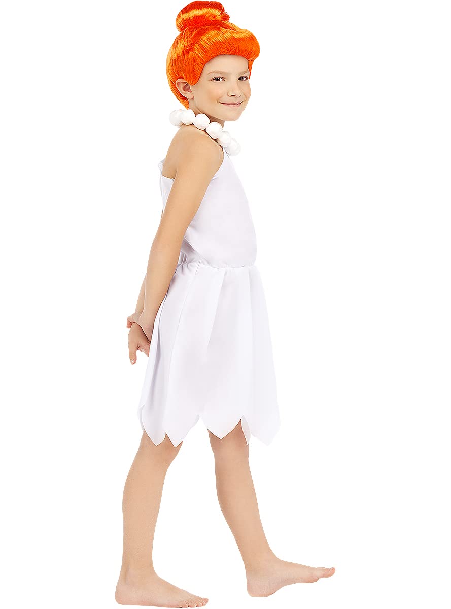 Funidelia Wilma Flintstone costumes - The Flintstones for girl, Official License, Size 3-4 years The Flintstones, Cartoons - Fancy dress for kids for parties, Carnival and Halloween