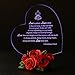 Giftgarden The True Meaning of Love LED Light Heart Decor for Friendship Gifts, Wedding Anniversary Gift
