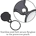 Pocket Magnifying Glass, Folding Magnifier Loupe with Protective Case for Reading, Inspection