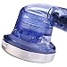 YJYdada High Turbo Pressure Shower Head Bathroom Hand Large Rainfall Water Saving Filter (Blue)