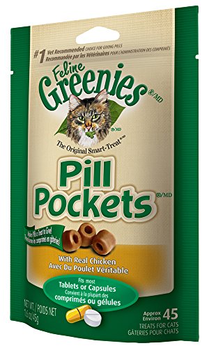 2 Feline+Greenies+Pockets+Treats+Chicken