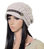 Fashion Women Knit Snow Hat Winter Snowboarding Beanie Crochet Cap