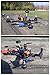 Crazepony X210 Carbon Fiber FPV Race Quadcopter Frame like QAV-X210 QAV-X250 etc(4MM)
