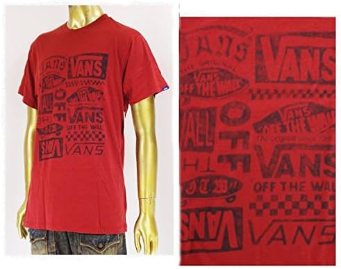 Amazon バンズ Vans アメリカ カリフォルニア州生まれのブランド Tシャツ メンズ Vn 0qnp0dyｶｽﾚ ワインレッド M T シャツ カットソー 通販