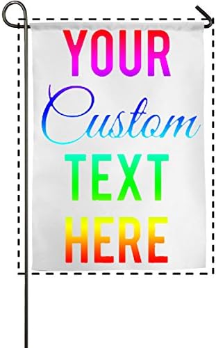 Custom Weatherproof Home Flag Garden Party House Banner DIY Outdoor 12 " X 18" 18" X 27"