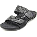 Vionic Women's Samoa Arch Support Slide Sandal Black 7 Medium US