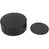 Veneer Box, All Ceramic Veneer Processing Box, Portable and Reusable Denture Storage Box with Spare Pad, Round Shape, Ultra Thin Mesh, Black