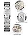 Guess Women's W95109L1 Silver Stainless-Steel Quartz Watch with Silver Dial