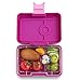YUMBOX MiniSnack Leakproof Snack Box (Malibu Purple); Bento-style snack box offers Durable, Leak-proof, On-the-go Meal and Snack Packing