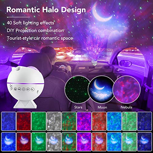 Perkisboby Galaxy Projector Star Projector, Night Light Projector with