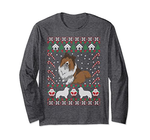 sheltie christmas sweater