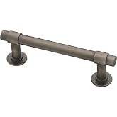 Franklin Brass Francisco (10-Pack) Cabinet Handles 3" Hole Center Vintage Pulls | Heirloom Silver Hardware Kitchen Door, Drawers, Dressers, Furniture P29520K-904-B