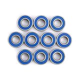 10 Pcs MR115-2RS Ball Bearing Steel Double-shielded
