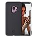 AUYOUWEI Galaxy S9 Case, LED Illuminated Selfie Light Case Cover [Rechargeable] Light Up Luminous Selfie Flashlight Cell Phone Case for Samsung S9 (Black)