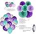 Mermaid Party Supplies, Perfect for Mermaid Party Decorations and Mermaid Birthday Party Supplies, Under the Sea Decorations, Complete 30 Piece Set by Marketplace Essentials