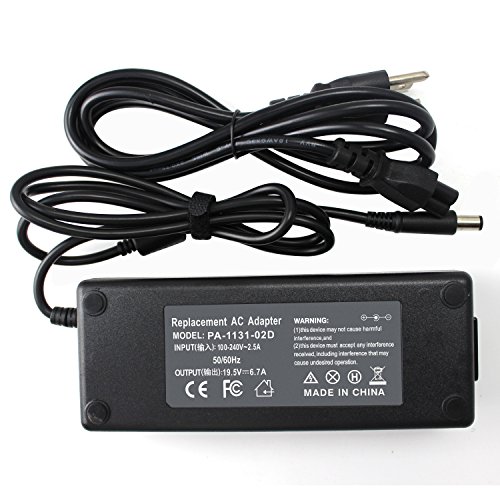 Easy&Fine Dell Charger Replacment for Dell DA130PE1-00 XPS15 XPS L702X XPS L502X XPS M1710 Inspiron 15R n5110 17R n7110 Latitude E6540 PA-4E LA130PM121 FA130PE1-00, 1 Year Warranty!