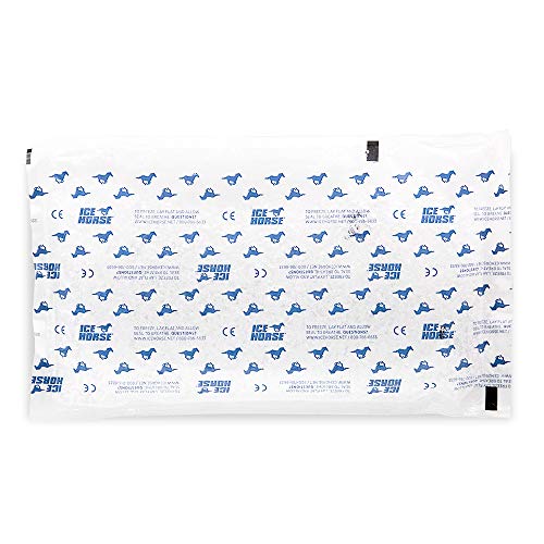 Ice Horse Replacement Ice Packs - 4 Pack Replacement Inserts - 6" x 10"